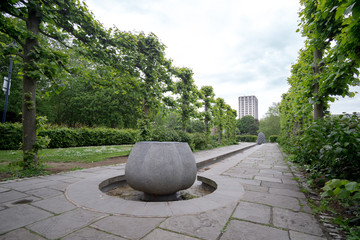 castle park's fountain in bristol