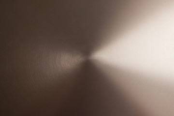 Metallic background light brown texture. Technology concept.