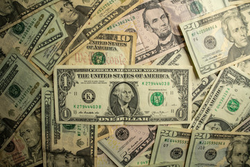 Fototapeta na wymiar American money