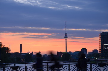 Sunset in Berlin