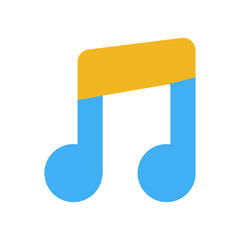 eighth note icon from music and media collection