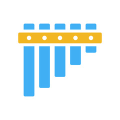 panpipe icon from music collection