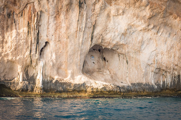 Grotta di Nettuno cave in Sardinia, Italy.