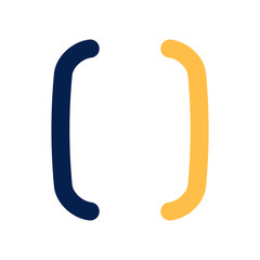 parentheses grouping symbol icon from signs collection