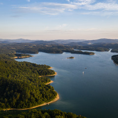 Jezioro - Solina- Panorama
