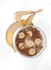 Bananas and cereal