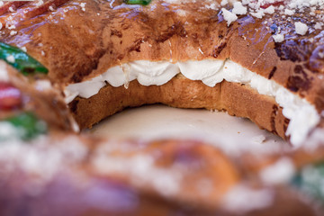 Roscon de reyes,rosca o pastel de rey