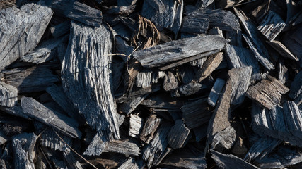 Close up mulch texture