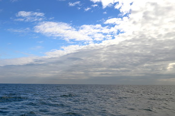 Fototapeta premium Ciel et mer du pacifique