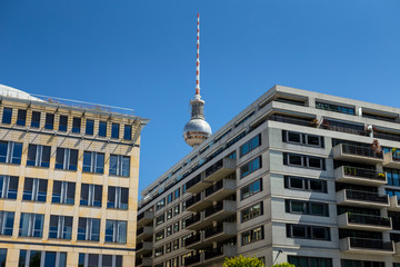 Fernsehturm (tv-tower) in Berlin, Germany