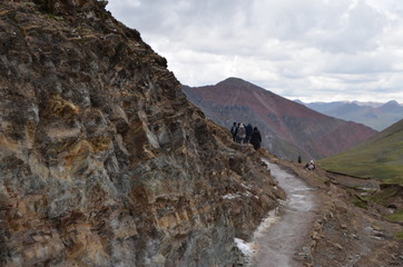 montanhas coloridas do peru 