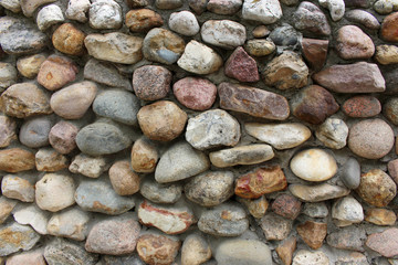 background of stone multi-colored strong stable wall