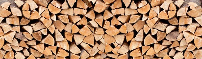 Photo sur Plexiglas Texture du bois de chauffage Bois de chauffage