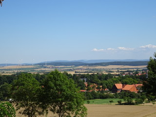 Landschaft bei Alfeld am Karlsberg