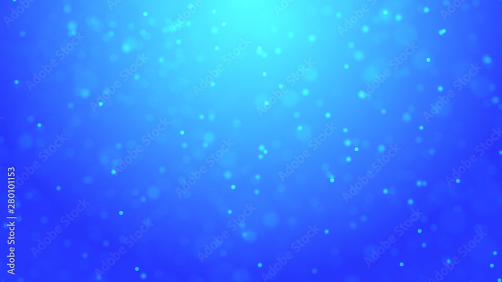 Poster Abstract background of dust particles. Illustration of the cosmos. 3d rendering.