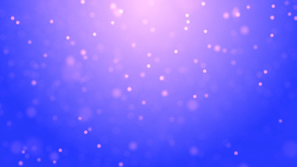 Abstract background of dust particles. Illustration of the cosmos. 3d rendering.