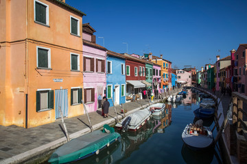 Naklejka na ściany i meble Burano / Venezia / ITALY