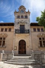 historical center of the old medieval town of Alcudia, Mallorca