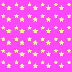 Pink Stars Background Wall, Kids room