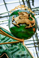 dragon in temple