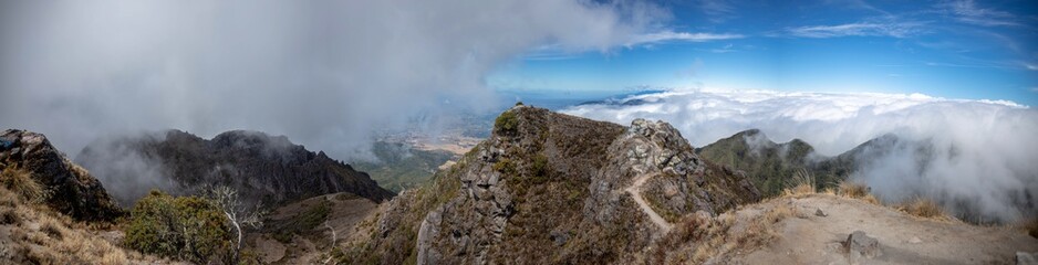 panorama of mountains