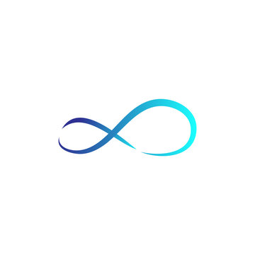 Infinity icon design logo vector template