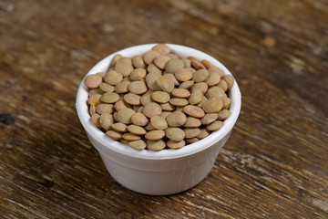 jars with beans grains