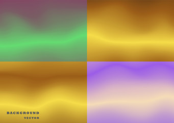 Abstract purple and green vector illustration, background. Poster, presentation.