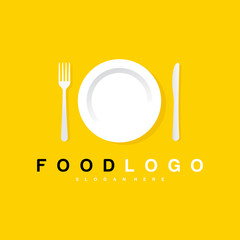 Modern Food logo designs. Restaurant logo symbol - vector
