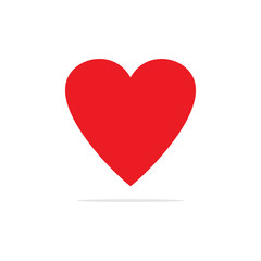 Simple Love Logo Design - Vector