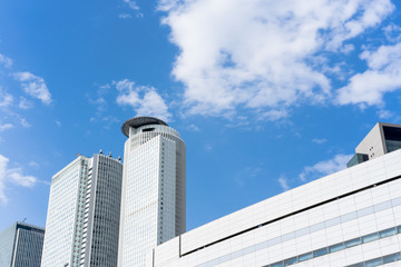 Fototapeta na wymiar Nagoya station buildings