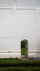 Hodegetria Icon Church close up at sunny day