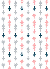 北欧風のシームレスパターン