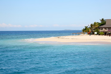 L'île au sable blanc