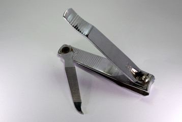nail clipper isolated on white background
