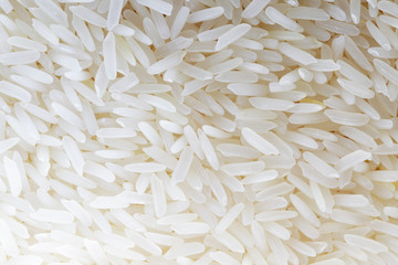 close up of white seed rice background
