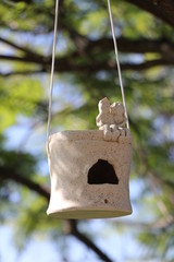 birdhouse on tree