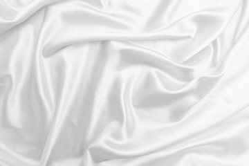 White satin fabric texture background