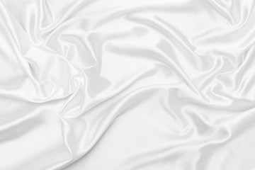 White satin fabric texture background