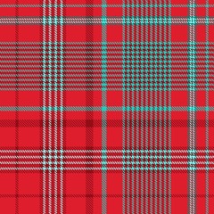 Tartan, plaid pattern seamless vector illustration. Checkered texture for clothing fabric prints, web design, home textile.	