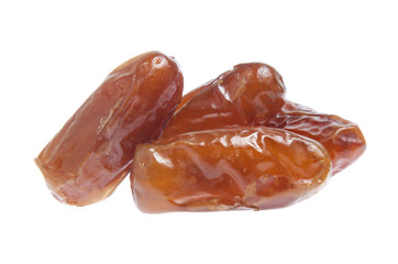 Dates palm isolated on white background