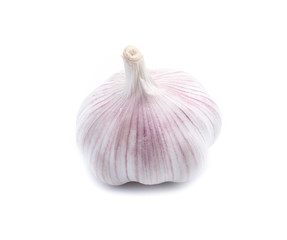 Garlic isolated on white background