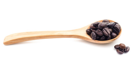 Coffee Bean with white background