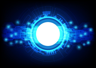 Abstract technology background. digital technology concept. vector illustration.