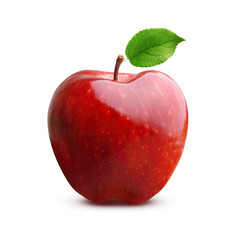 Apple fruit isolated