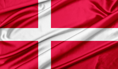 Fototapeta premium Denmark flag