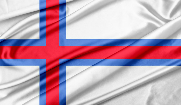 Faroe Islands flag - Powered by Adobe