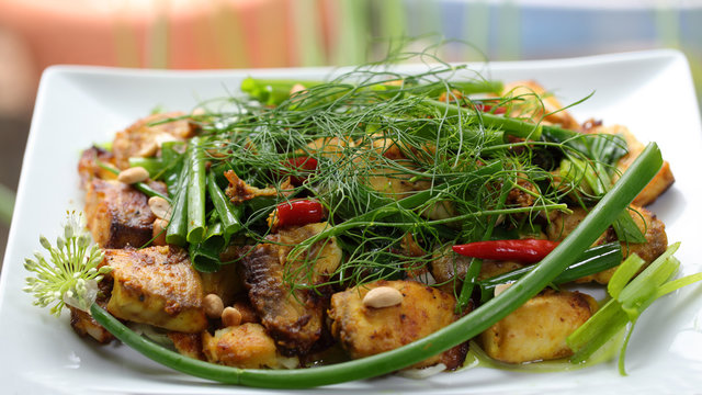 Turmeric Fish with Dill