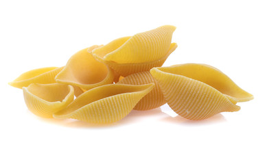 Italian pasta  isolated on white background