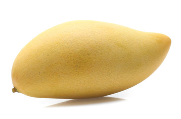 yellow Mango  isolated white background